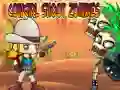Gêm Cowgirl yn Saethu Zombi ar-lein