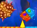 Gêm Tân a Dŵr: Geometry Dash ar-lein