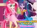 Gêm Merched Equestria: Y Dydd cyntaf yn yr Ysgol ar-lein