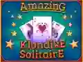 Gêm Solitaire Klondike Rhyfeddol ar-lein