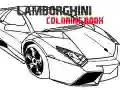 Gêm Libro lliwio Lamborghini ar-lein