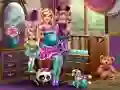 Gêm Barbie gyda dwyfrydau ar-lein
