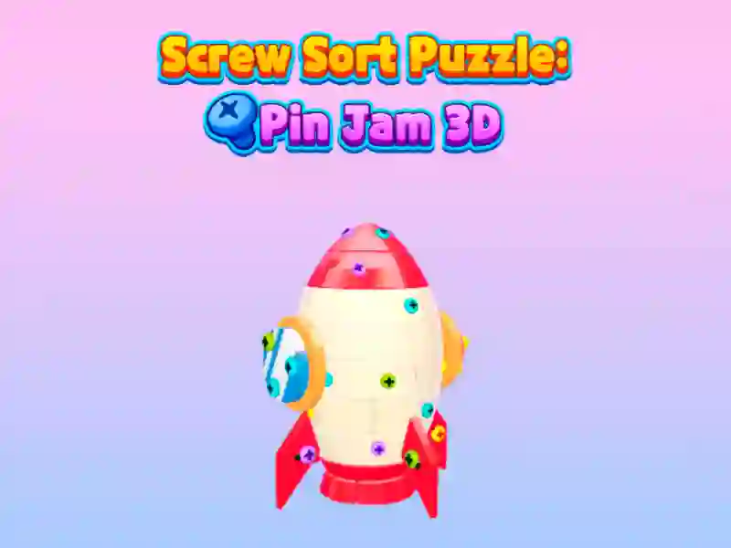 Gêm Pos Trefnu Sgriw: Pin Jam 3D ar-lein