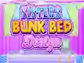 Gêm Dylunio Gwely Bunk i Chwiorydd ar-lein Gêm Dylunio Gwely Bunk i Chwiorydd ar-lein