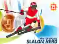 GĂȘm Chwaraeon Gaeaf: Arwr y Slalom ar-lein GĂȘm Chwaraeon Gaeaf: Arwr y Slalom ar-lein