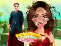 Gêm Gofal Wyneb Wonder Woman ar-lein Gêm Gofal Wyneb Wonder Woman ar-lein