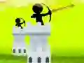 Gêm Castell yr Archwr Stickman ar-lein Gêm Castell yr Archwr Stickman ar-lein