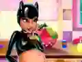 Gêm Catwoman Yn Beichiog ar-lein