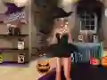 Gêm Tywysoges Iâ: Paratoadau Halloween ar-lein Gêm Tywysoges Iâ: Paratoadau Halloween ar-lein