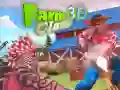 Gêm Ymladd Fferm 3D ar-lein Gêm Ymladd Fferm 3D ar-lein