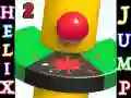 Gêm Helix Jump Uwch ar-lein