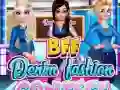 Gêm Cystadleuaeth Ffasiwn Denim BFF 2019 ar-lein Gêm Cystadleuaeth Ffasiwn Denim BFF 2019 ar-lein