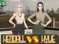 Gêm Kendall yn erbyn Kylie: Fersiwn Yeezy ar-lein Gêm Kendall yn erbyn Kylie: Fersiwn Yeezy ar-lein