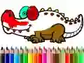 Gêm Yn ôl i'r Ysgol: Paentio Alligator ar-lein Gêm Yn ôl i'r Ysgol: Paentio Alligator ar-lein