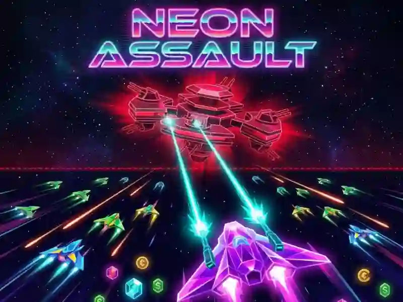 Gêm Neon Assault ar-lein