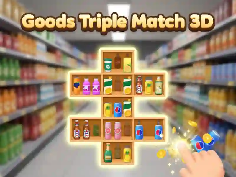 Gêm Nwyddau Triphlyg Match 3D ar-lein