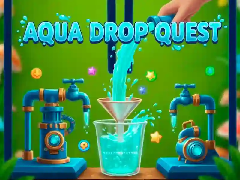 Gêm Aqua Drop Quest ar-lein
