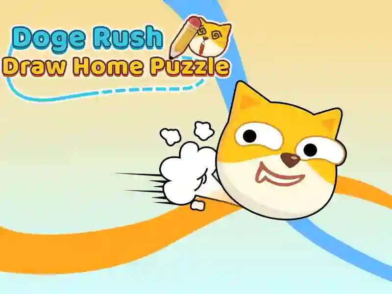 Gêm Pos Doge Rush Draw Home ar-lein