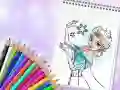 Gêm Llyfr lliwio tywysoges synhwyrol ar-lein Gêm Llyfr lliwio tywysoges synhwyrol ar-lein