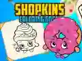 Gêm Llyfr lliwio Shopkins ar-lein Gêm Llyfr lliwio Shopkins ar-lein