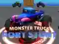 Gêm Monster Truck Porth Stunt ar-lein Gêm Monster Truck Porth Stunt ar-lein