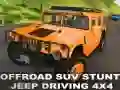 Gêm Gyrrwr SUV Stunt Jeep 4x4 ar-lein Gêm Gyrrwr SUV Stunt Jeep 4x4 ar-lein