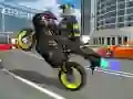 Gêm Simulador Super Hero Stunt Beic Modur ar-lein Gêm Simulador Super Hero Stunt Beic Modur ar-lein