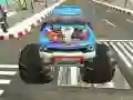 Gêm Parcio Monster Truck yn y Ddinas ar-lein Gêm Parcio Monster Truck yn y Ddinas ar-lein