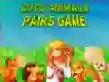 Gêm Gem Pâr o Anifeiliaid Cute ar-lein Gêm Gem Pâr o Anifeiliaid Cute ar-lein