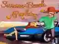 GĂȘm Parcio ar y Traeth yr Haf ar-lein GĂȘm Parcio ar y Traeth yr Haf ar-lein