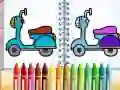 Gêm Llyfr Coloio Beic Cute ar-lein Gêm Llyfr Coloio Beic Cute ar-lein