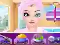 Gêm Elsa Spa Gwyliau Ymlaciad ar-lein Gêm Elsa Spa Gwyliau Ymlaciad ar-lein