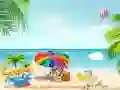 GĂȘm Sleidiau Traeth Haf ar-lein GĂȘm Sleidiau Traeth Haf ar-lein