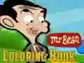 Gêm Llyfr lliwio Mr. Bean ar-lein