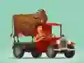Gêm Traciau Cute ar gyfer Plant yn Lliw ar-lein Gêm Traciau Cute ar gyfer Plant yn Lliw ar-lein