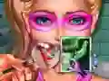 Gêm Ddoctor Iaith Super Doll ar-lein Gêm Ddoctor Iaith Super Doll ar-lein