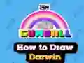 Gêm Y Byd Gwych o Gumball: Sut i Draw Darwin ar-lein