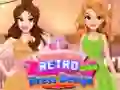 Gêm Dyluniad Gwisg Retro Chic ar gyfer Tywysoges ar-lein