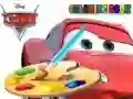 Gêm Llyfr lliwio Disney Cars ar-lein