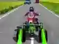 Gêm Raswr Quad ATV mewn Traffig ar-lein