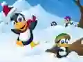 Gêm Sleid Penguin Gwirioneddol ar-lein
