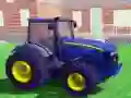 Gêm Tractor Fferm y Pentref ar-lein