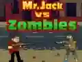 Gêm Mr. Jack yn erbyn Zombie ar-lein Gêm Mr. Jack yn erbyn Zombie ar-lein