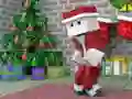 Gêm Puzzle Nadolig MineCraft ar-lein Gêm Puzzle Nadolig MineCraft ar-lein