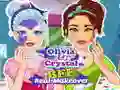 Gêm Crystal a Olivia: Gwneuthuriad Real o Ffrindiau Gorau ar-lein Gêm Crystal a Olivia: Gwneuthuriad Real o Ffrindiau Gorau ar-lein