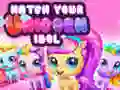 Gêm Cliw eich idol unicorn ar-lein