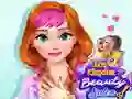 Gêm Salon Harddwch y Deyrnas Iâ ar-lein Gêm Salon Harddwch y Deyrnas Iâ ar-lein