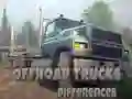 Gêm Gwahaniaethau Traciau Offroad ar-lein Gêm Gwahaniaethau Traciau Offroad ar-lein