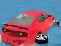 Gêm Gêm Stunt Car Surfio Gwater Gwych ar-lein