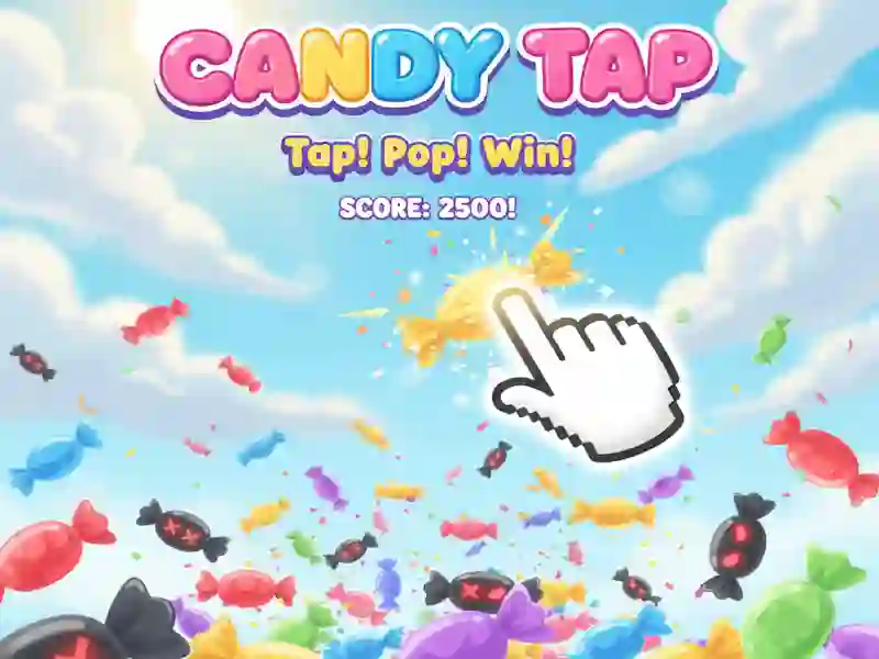 Gêm Candy tap ar-lein